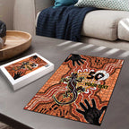 Personalised Australia Lizard NAIDOC Week 2026 Puzzle 50 Years of Deadly Aboriginal Art