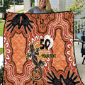 Personalised Australia Lizard NAIDOC Week 2026 Quilt 50 Years of Deadly Aboriginal Art