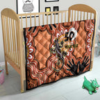 Personalised Australia Lizard NAIDOC Week 2026 Quilt 50 Years of Deadly Aboriginal Art