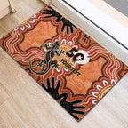 Personalised Australia Lizard NAIDOC Week 2026 Rubber Doormat 50 Years of Deadly Aboriginal Art