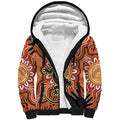 Personalised Australia Lizard NAIDOC Week 2026 Sherpa Hoodie 50 Years of Deadly Aboriginal Art