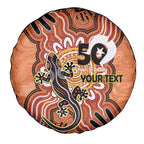 Personalised Australia Lizard NAIDOC Week 2026 Spare Tire Cover 50 Years of Deadly Aboriginal Art