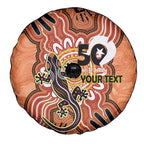Personalised Australia Lizard NAIDOC Week 2026 Spare Tire Cover 50 Years of Deadly Aboriginal Art