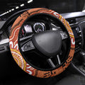 Australia Lizard NAIDOC Week 2026 Steering Wheel Cover 50 Years of Deadly Aboriginal Art