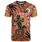 Personalised Australia Lizard NAIDOC Week 2026 T Shirt 50 Years of Deadly Aboriginal Art