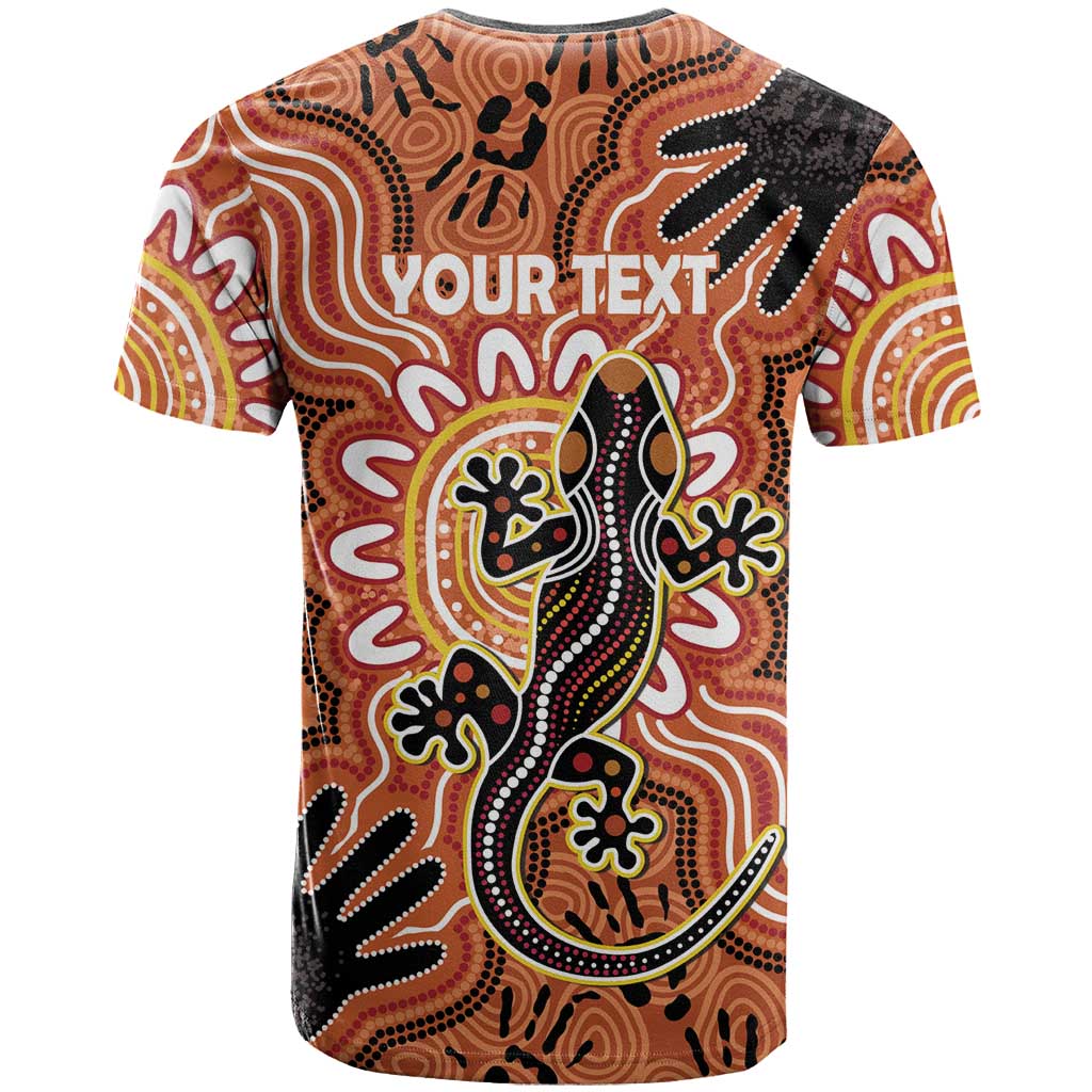Personalised Australia Lizard NAIDOC Week 2026 T Shirt 50 Years of Deadly Aboriginal Art