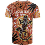 Personalised Australia Lizard NAIDOC Week 2026 T Shirt 50 Years of Deadly Aboriginal Art