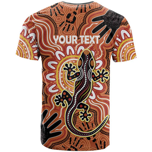 Personalised Australia Lizard NAIDOC Week 2026 T Shirt 50 Years of Deadly Aboriginal Art