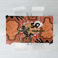 Personalised Australia Lizard NAIDOC Week 2026 Tablecloth 50 Years of Deadly Aboriginal Art