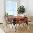 Personalised Australia Lizard NAIDOC Week 2026 Tablecloth 50 Years of Deadly Aboriginal Art