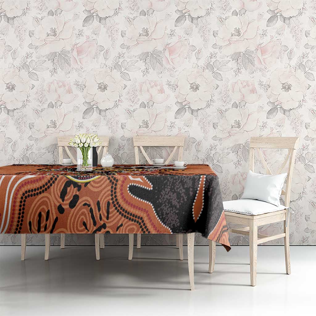 Personalised Australia Lizard NAIDOC Week 2026 Tablecloth 50 Years of Deadly Aboriginal Art