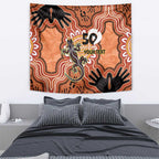 Personalised Australia Lizard NAIDOC Week 2026 Tapestry 50 Years of Deadly Aboriginal Art