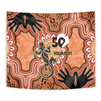 Personalised Australia Lizard NAIDOC Week 2026 Tapestry 50 Years of Deadly Aboriginal Art