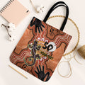 Personalised Australia Lizard NAIDOC Week 2026 Tote Bag 50 Years of Deadly Aboriginal Art