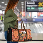 Personalised Australia Lizard NAIDOC Week 2026 Travel Bag 50 Years of Deadly Aboriginal Art