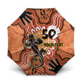 Personalised Australia Lizard NAIDOC Week 2026 Umbrella 50 Years of Deadly Aboriginal Art