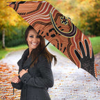 Personalised Australia Lizard NAIDOC Week 2026 Umbrella 50 Years of Deadly Aboriginal Art