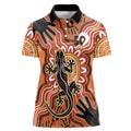 Personalised Australia Lizard NAIDOC Week 2026 Women Polo Shirt 50 Years of Deadly Aboriginal Art