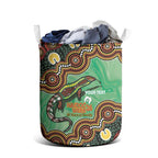 Personalised Australia Goanna NAIDOC Week 2026 Laundry Basket 50 Years of Deadly Aboriginal Art