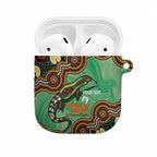 Personalised Australia Goanna NAIDOC Week 2026 AirPods Case 50 Years of Deadly Aboriginal Art