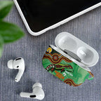 Personalised Australia Goanna NAIDOC Week 2026 AirPods Case 50 Years of Deadly Aboriginal Art