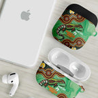 Personalised Australia Goanna NAIDOC Week 2026 AirPods Case 50 Years of Deadly Aboriginal Art
