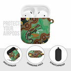 Personalised Australia Goanna NAIDOC Week 2026 AirPods Case 50 Years of Deadly Aboriginal Art