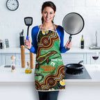 Personalised Australia Goanna NAIDOC Week 2026 Apron 50 Years of Deadly Aboriginal Art