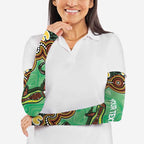 Personalised Australia Goanna NAIDOC Week 2026 Arm Sleeves 50 Years of Deadly Aboriginal Art