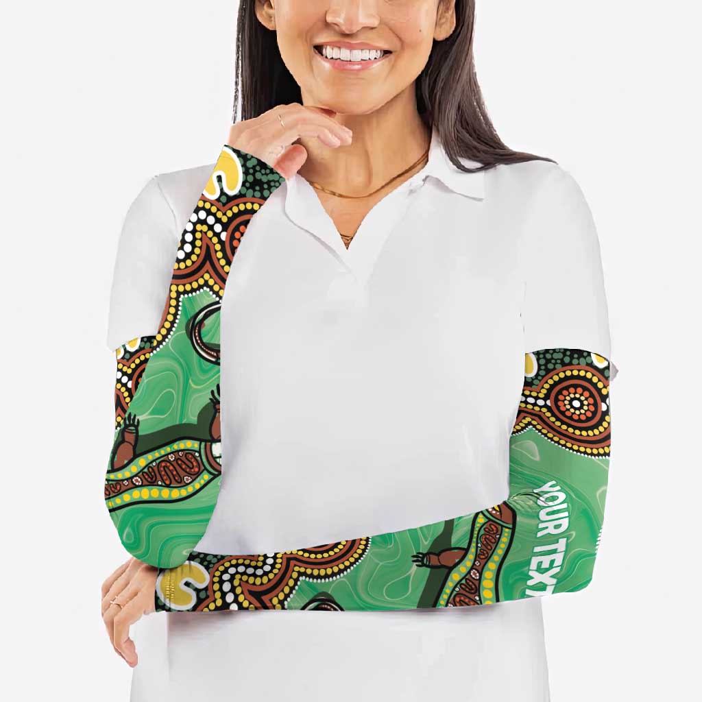 Personalised Australia Goanna NAIDOC Week 2026 Arm Sleeves 50 Years of Deadly Aboriginal Art