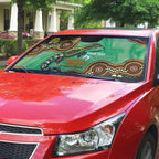 Personalised Australia Goanna NAIDOC Week 2026 Auto Sun Shade 50 Years of Deadly Aboriginal Art