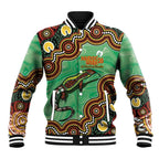 Personalised Australia Goanna NAIDOC Week 2026 Baseball Jacket 50 Years of Deadly Aboriginal Art
