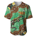 Personalised Australia Goanna NAIDOC Week 2026 Baseball Jersey 50 Years of Deadly Aboriginal Art