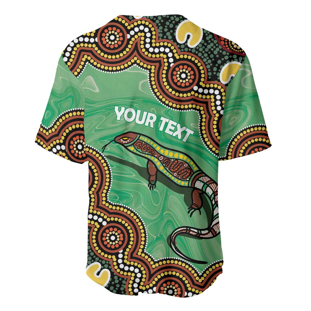 Personalised Australia Goanna NAIDOC Week 2026 Baseball Jersey 50 Years of Deadly Aboriginal Art