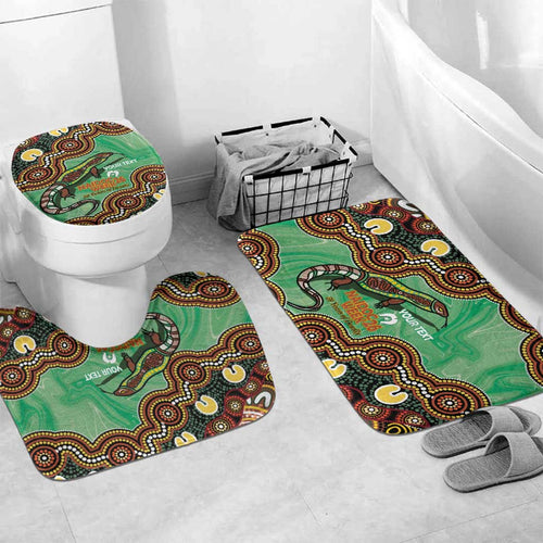 Personalised Australia Goanna NAIDOC Week 2026 Bathroom Set 50 Years of Deadly Aboriginal Art