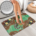 Personalised Australia Goanna NAIDOC Week 2026 Bathroom Set 50 Years of Deadly Aboriginal Art