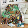 Personalised Australia Goanna NAIDOC Week 2026 Blanket 50 Years of Deadly Aboriginal Art