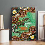 Personalised Australia Goanna NAIDOC Week 2026 Canvas Wall Art 50 Years of Deadly Aboriginal Art