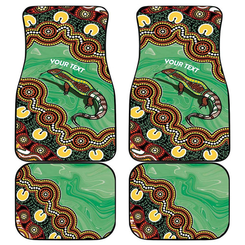 Personalised Australia Goanna NAIDOC Week 2026 Car Mats 50 Years of Deadly Aboriginal Art