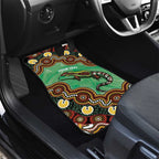 Personalised Australia Goanna NAIDOC Week 2026 Car Mats 50 Years of Deadly Aboriginal Art
