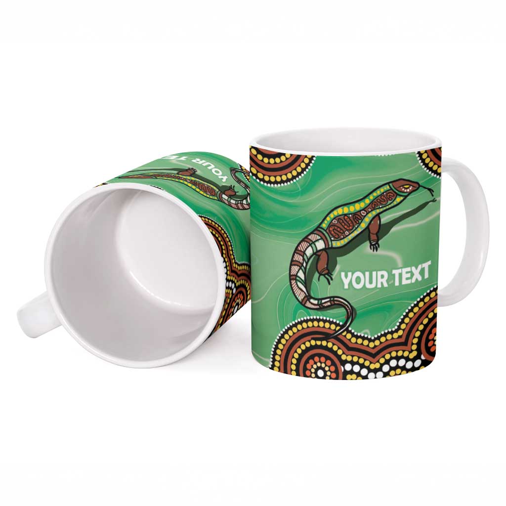 Personalised Australia Goanna NAIDOC Week 2026 Ceramic Mug 50 Years of Deadly Aboriginal Art