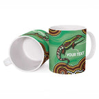 Personalised Australia Goanna NAIDOC Week 2026 Ceramic Mug 50 Years of Deadly Aboriginal Art
