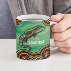 Personalised Australia Goanna NAIDOC Week 2026 Ceramic Mug 50 Years of Deadly Aboriginal Art