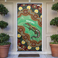 Personalised Australia Goanna NAIDOC Week 2026 Door Cover 50 Years of Deadly Aboriginal Art