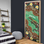 Personalised Australia Goanna NAIDOC Week 2026 Door Cover 50 Years of Deadly Aboriginal Art