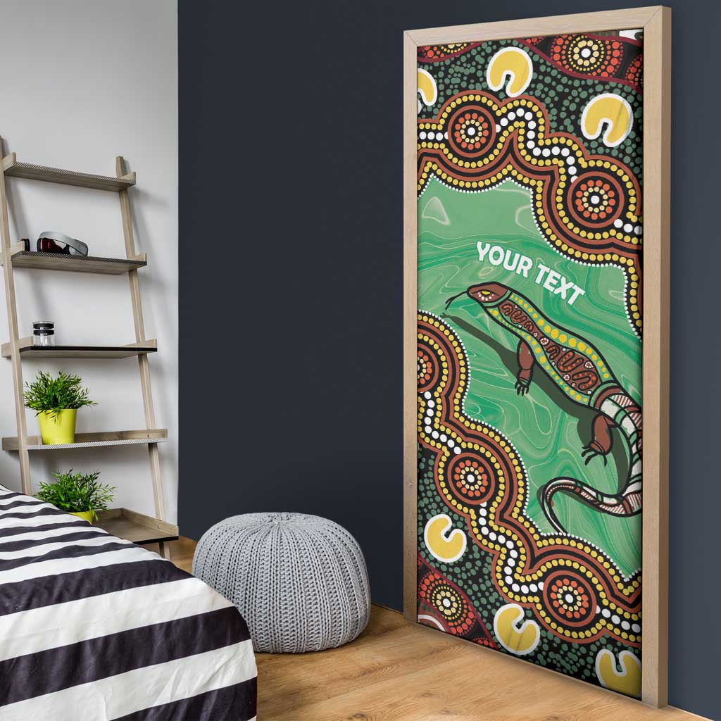 Personalised Australia Goanna NAIDOC Week 2026 Door Cover 50 Years of Deadly Aboriginal Art
