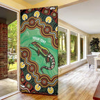 Personalised Australia Goanna NAIDOC Week 2026 Door Cover 50 Years of Deadly Aboriginal Art