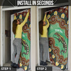 Personalised Australia Goanna NAIDOC Week 2026 Door Cover 50 Years of Deadly Aboriginal Art