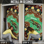 Personalised Australia Goanna NAIDOC Week 2026 Door Cover 50 Years of Deadly Aboriginal Art