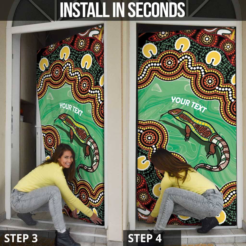 Personalised Australia Goanna NAIDOC Week 2026 Door Cover 50 Years of Deadly Aboriginal Art